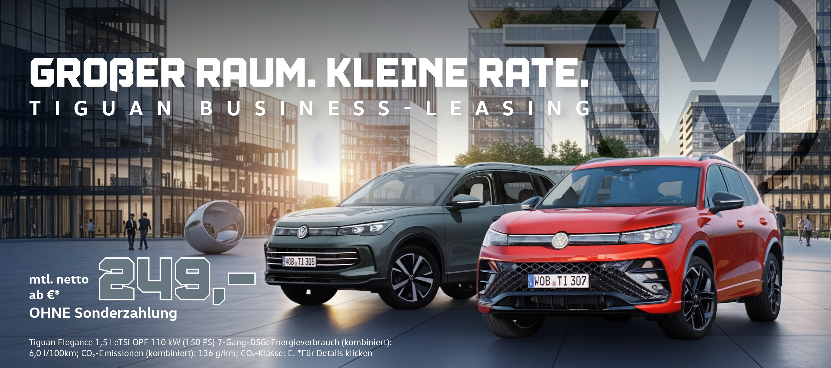 Tiguan Gewerbe Leasing