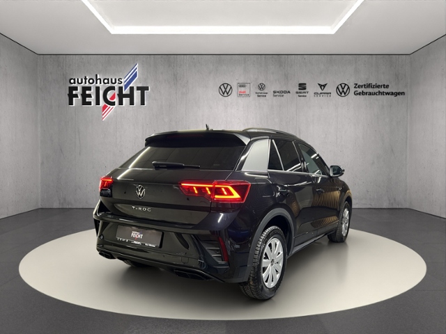 T-Roc 1.0 TSI R-Line+LED+PARKLENK+NAVI-VORB.+ACC
