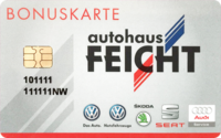 Bonuskarte im Autohaus Feicht in Haar bei München